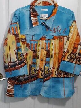 C J Banks Wearable Art Jacket